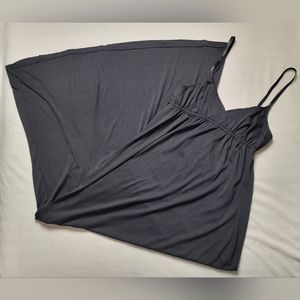 Maxi dress black spagetti strap size M